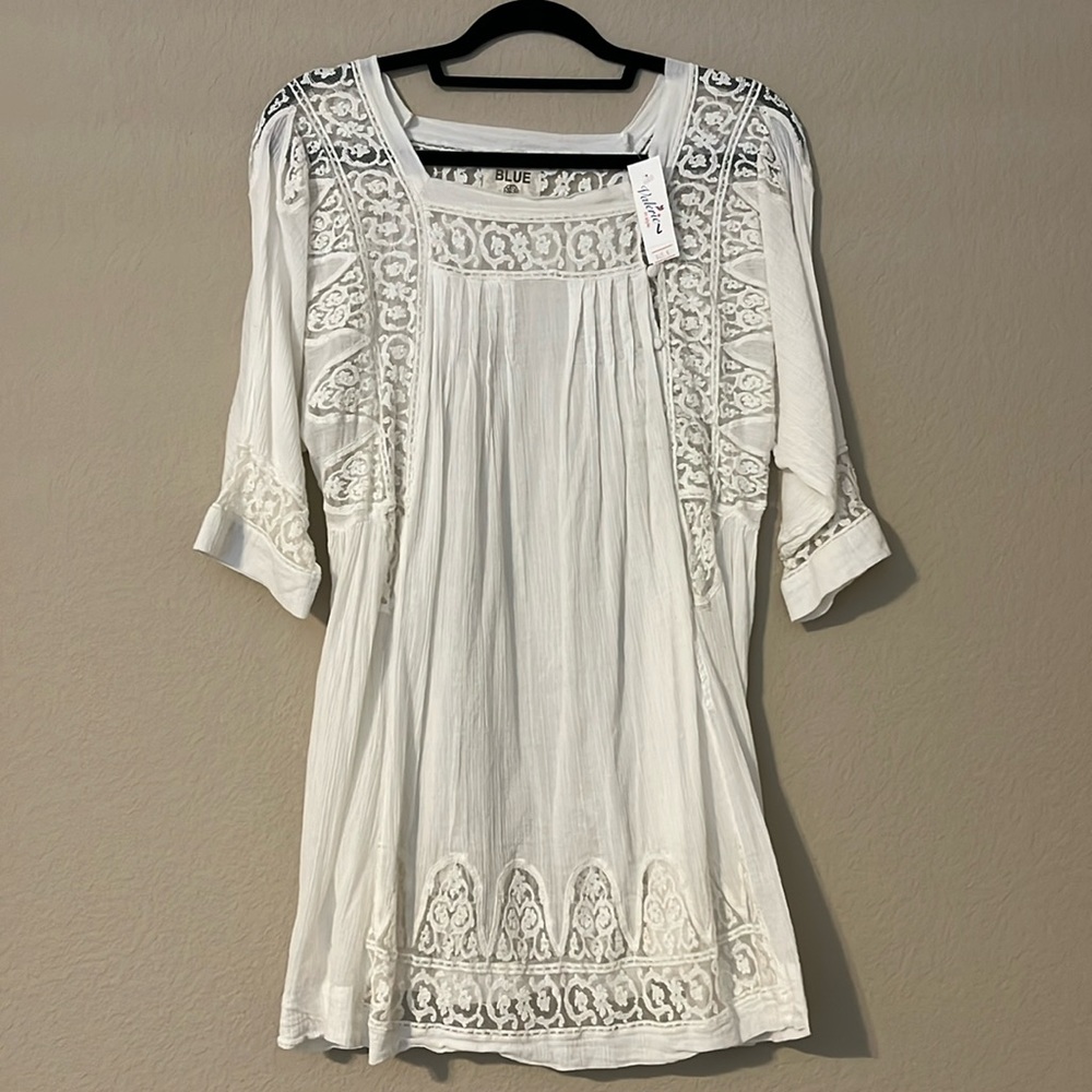 NWT Lace White Dress